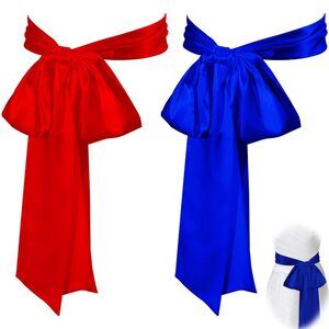 2567 Women Long Chiffon Sash Belt For Dress Waist Belt For Bridal Wedding